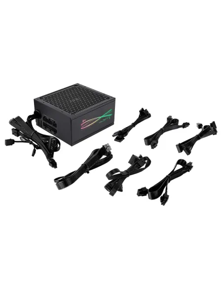 Aerocool LUXPRORGB850M unidad de fuente de alimentación 850 W 20+4 pin ATX ATX Negro