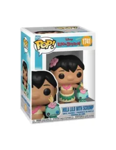 Funko pop & buddy: lilo & stitch s4 hula w - scrump