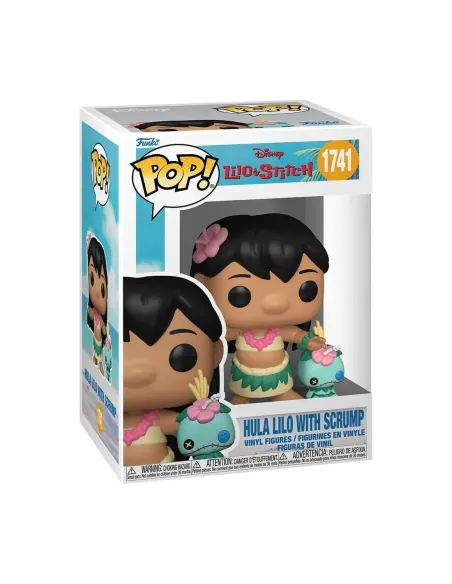 Funko pop & buddy: lilo & stitch s4 hula w - scrump
