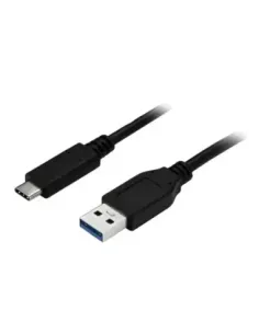 Cable usb tipo c a usb tipo a startech 1m -  macho - macho -  negro