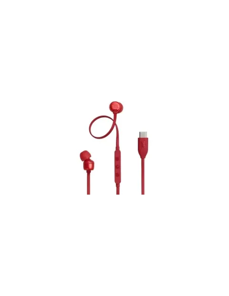 Auriculares Intrauditivos JBL Tune 310C/ con Micrófono/ Rojos