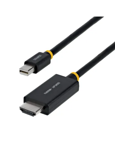 StarTech.com Cable Adaptador Mini DisplayPort a HDMI de 2m - 4K 60Hz HBR3 HDCP 2.3 DPCP - Cable mDP a HDMI 2.0 - Conversor de