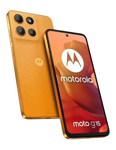 Motorola moto g15 17,1 cm (6.72") SIM doble Android 15 4G USB Tipo C 8 GB 128 GB 5200 mAh Naranja