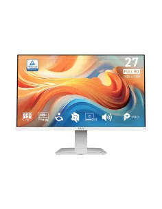 MSI Pro MP273W E14A pantalla para PC 68,6 cm (27") 1920 x 1080 Pixeles Full HD LCD Blanco