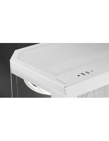 Mars Gaming MC-3TCOREMW Mini Tower Blanco