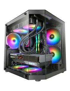 Mars Gaming MC-3TLITE Mini Tower Negro