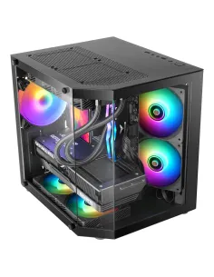 Mars Gaming MC-3TLITE Mini Tower Negro 2