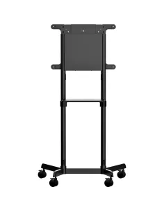 StarTech.com Carrito para TV - Soporte Rodante VESA para TV de 37 a 70 Pulgadas (70kg) - Base para Televisor con Estante - con 2