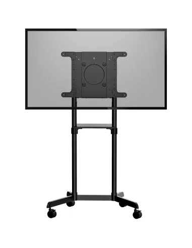 StarTech.com Carrito para TV - Soporte Rodante VESA para TV de 37 a 70 Pulgadas (70kg) - Base para Televisor con Estante - con