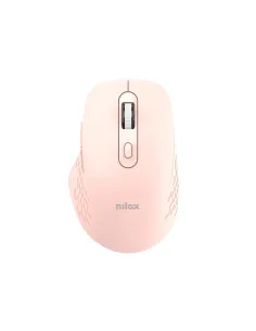 Nilox RATON DUAL WIRELESS 1600 DPI ROSA ratón Oficina Bluetooth + USB Type-A Óptico 2