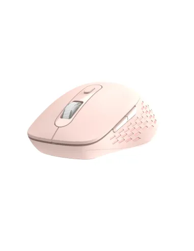Nilox RATON DUAL WIRELESS 1600 DPI ROSA ratón Oficina Bluetooth + USB Type-A Óptico