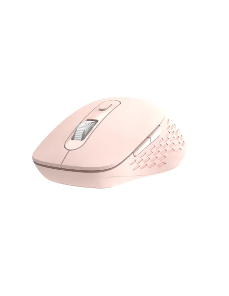 Nilox RATON DUAL WIRELESS 1600 DPI ROSA ratón Oficina Bluetooth + USB Type-A Óptico