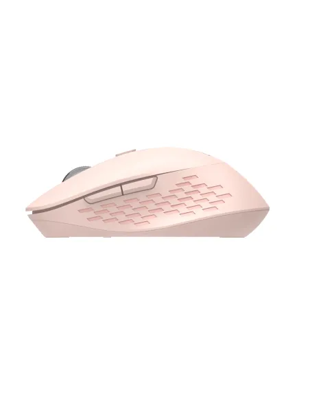 Nilox RATON DUAL WIRELESS 1600 DPI ROSA ratón Oficina Bluetooth + USB Type-A Óptico