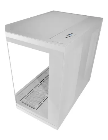 Mars Gaming MC-3TCORE, Caja Gaming Custom ATX, Triple Ventana Cristal Templado Extraíble, Cámara Dual, Semitorre Compatible con