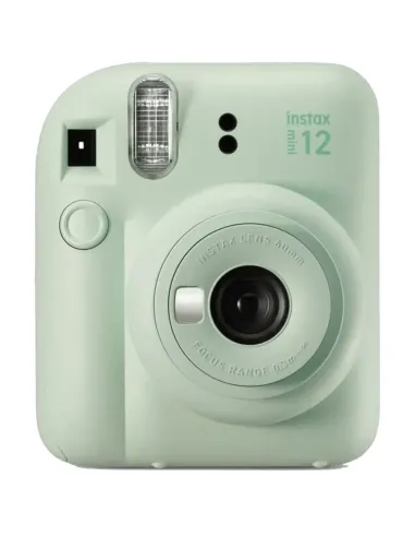 Camara fujifilm mini instax 12 flash -  autoexposicion -  verde menta