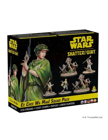 Juego de mesa star wars shatterpoint ee chee wa maa! squad pack