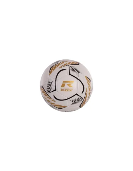 Balón de Fútbol Rox Sport R-Comand/ Blanco y Dorado