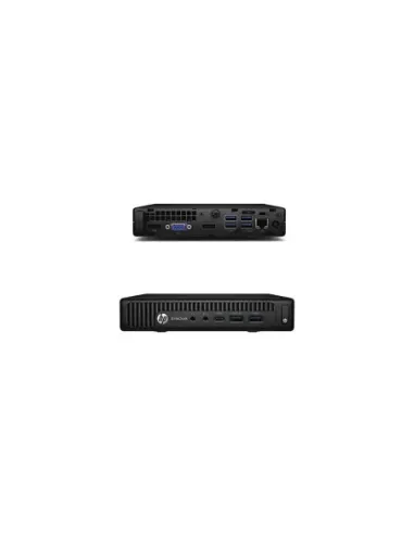 Ordenador reacondicionado mini hp prodesk 600 g2 - i5 - 6th - 8gb - 256gb ssd - win 10 pro - sin cable trebol - wifi+antena