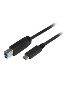 Cable usb tipo c a usb tipo b startech 2m -  macho - macho -  negro