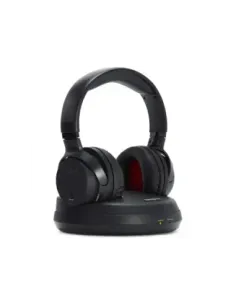 Auriculares inalambricos aiwa whf - 880 negro + base de carga