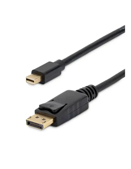 Cable mini dp a displayport startech 3m -  macho - macho -  negro
