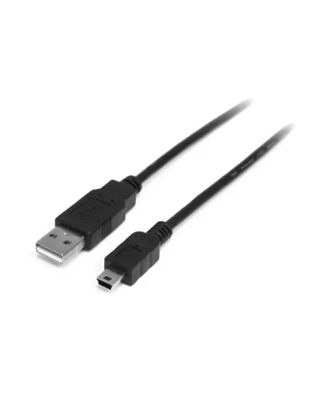 Cable usb tipo a a mini usb tipo b startech 2m -  macho - macho -  negro