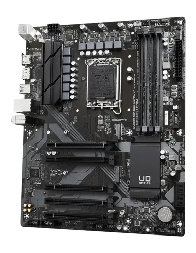 GIGABYTE B760 DS3H DDR4 Placa base - Soporta CPUs Intel Core de 14ª generación, VRM digital de 18+2+1 fases, hasta 5333MHz DDR4