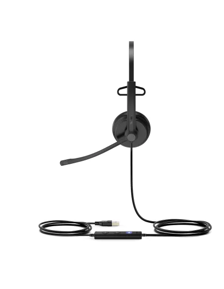 Yealink UH34 Mono Teams Auriculares Alámbrico Diadema Oficina Centro de llamadas USB tipo A Negro