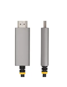 StarTech.com 136B-USBC-HDMI213M adaptador de cable de vídeo 3 m USB Tipo C HDMI tipo A (Estándar) Gris 2