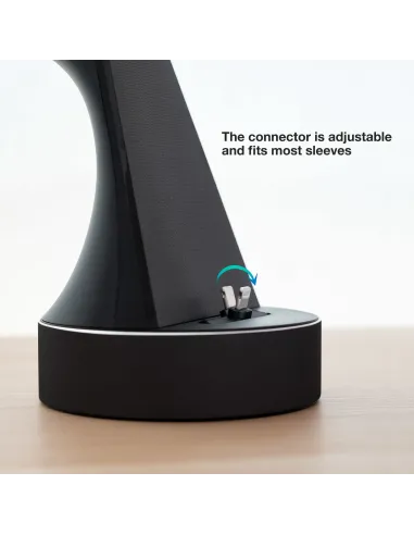 TooQ Base de Carga para Apple Watch y iPhone, Negro