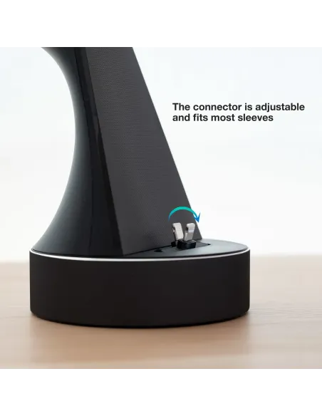 TooQ Base de Carga para Apple Watch y iPhone, Negro