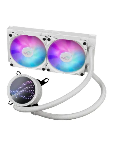 ASUS ROG Ryuo III 240 ARGB White Edition Procesador Kit de refrigeración líquida 12 cm Blanco