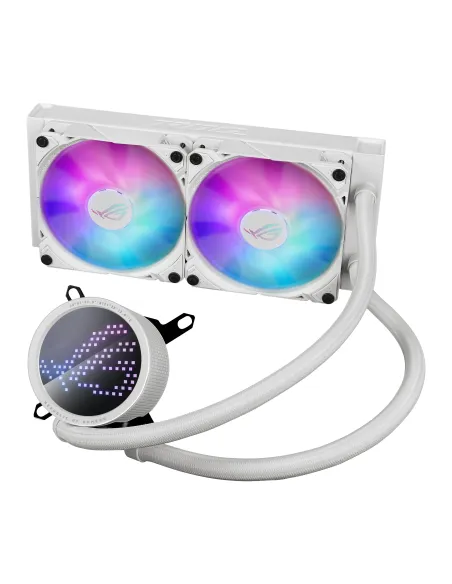ASUS ROG Ryuo III 240 ARGB White Edition Procesador Kit de refrigeración líquida 12 cm Blanco