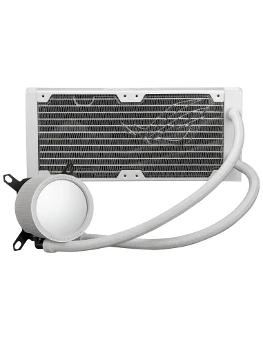 ASUS ROG Ryuo III 240 ARGB White Edition Procesador Kit de refrigeración líquida 12 cm Blanco