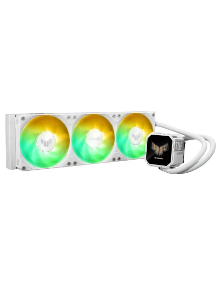ASUS TUF Gaming LC III 360 ARGB LCD White Edition Procesador Sistema de refrigeración líquida todo en uno 12 cm Blanco 1