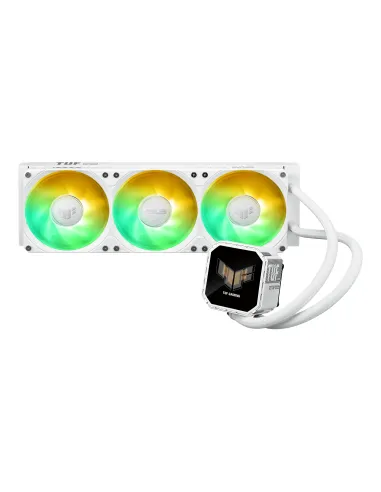 ASUS TUF Gaming LC III 360 ARGB LCD White Edition Procesador Sistema de refrigeración líquida todo en uno 12 cm Blanco 1
