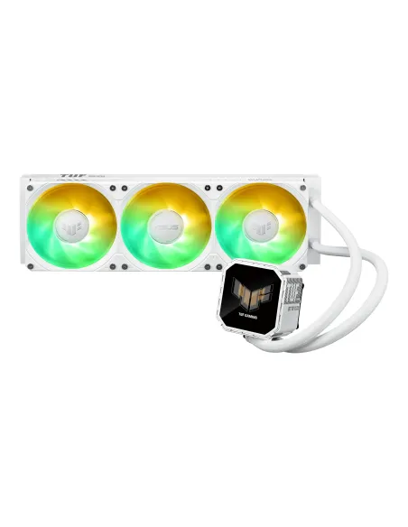 ASUS TUF Gaming LC III 360 ARGB LCD White Edition Procesador Sistema de refrigeración líquida todo en uno 12 cm Blanco 1