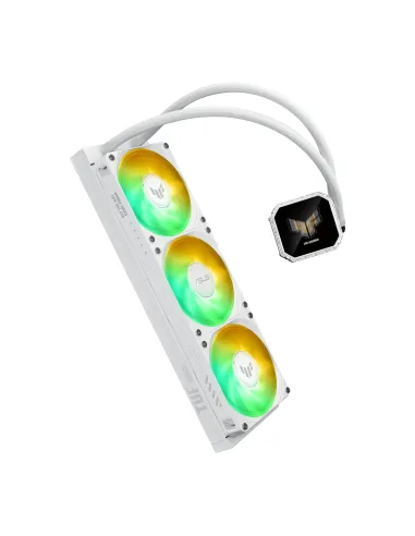 ASUS TUF Gaming LC III 360 ARGB LCD White Edition Procesador Sistema de refrigeración líquida todo en uno 12 cm Blanco 1