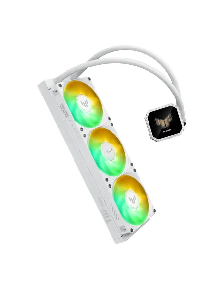 ASUS TUF Gaming LC III 360 ARGB LCD White Edition Procesador Sistema de refrigeración líquida todo en uno 12 cm Blanco 1