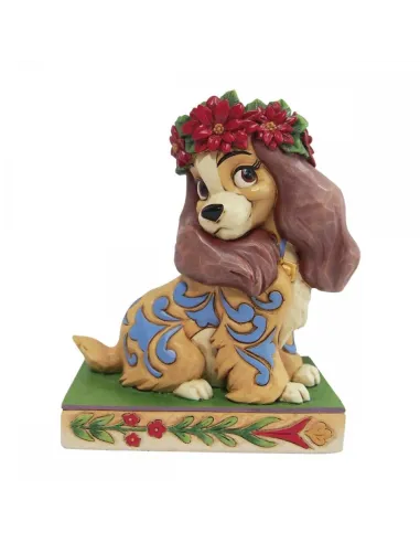 Figura enesco disney la dama y el vagabundo reina