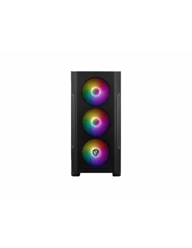 MSI MAG Forge M100R Midi Tower Negro, Transparente