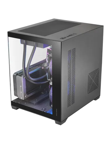 Mars Gaming MCVIEW3 carcasa de ordenador Mini Tower Negro