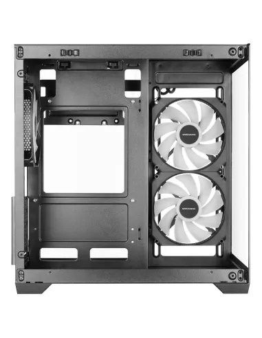 Mars Gaming MCVIEW3 carcasa de ordenador Mini Tower Negro