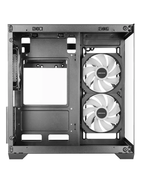 Mars Gaming MCVIEW3 carcasa de ordenador Mini Tower Negro