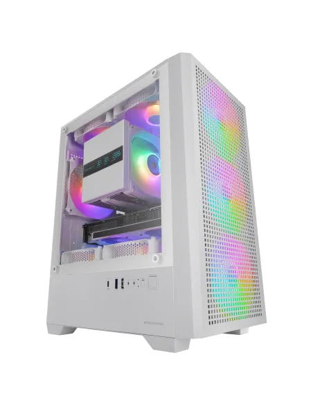 Mars Gaming MCVECTORW carcasa de ordenador Mini Tower Blanco