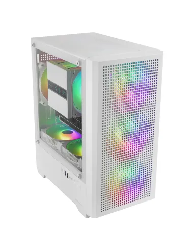 Mars Gaming MCVECTORW carcasa de ordenador Mini Tower Blanco