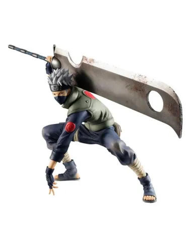 Figura megahouse gem series naruto kakashi hatake great ninja war 15th anniversary