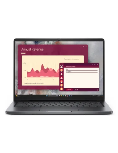 DELL Pro 14 PC14250 Intel Core Ultra 5 225U Portátil 35,6 cm (14") Full HD+ 16 GB DDR5-SDRAM 512 GB SSD Wi-Fi 6E (802.11ax)