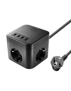 Mars Gaming MDCUBE35 cargador de dispositivo móvil Negro