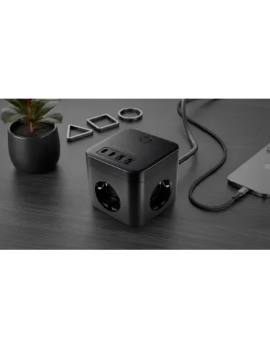 Mars Gaming MDCUBE35 cargador de dispositivo móvil Negro